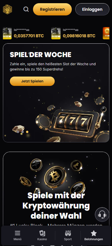 Lucky Block - Online-Casino ohne Verifizierung
